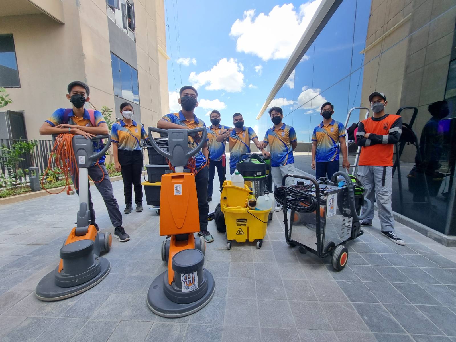 Hygia professional carpet cleaning team