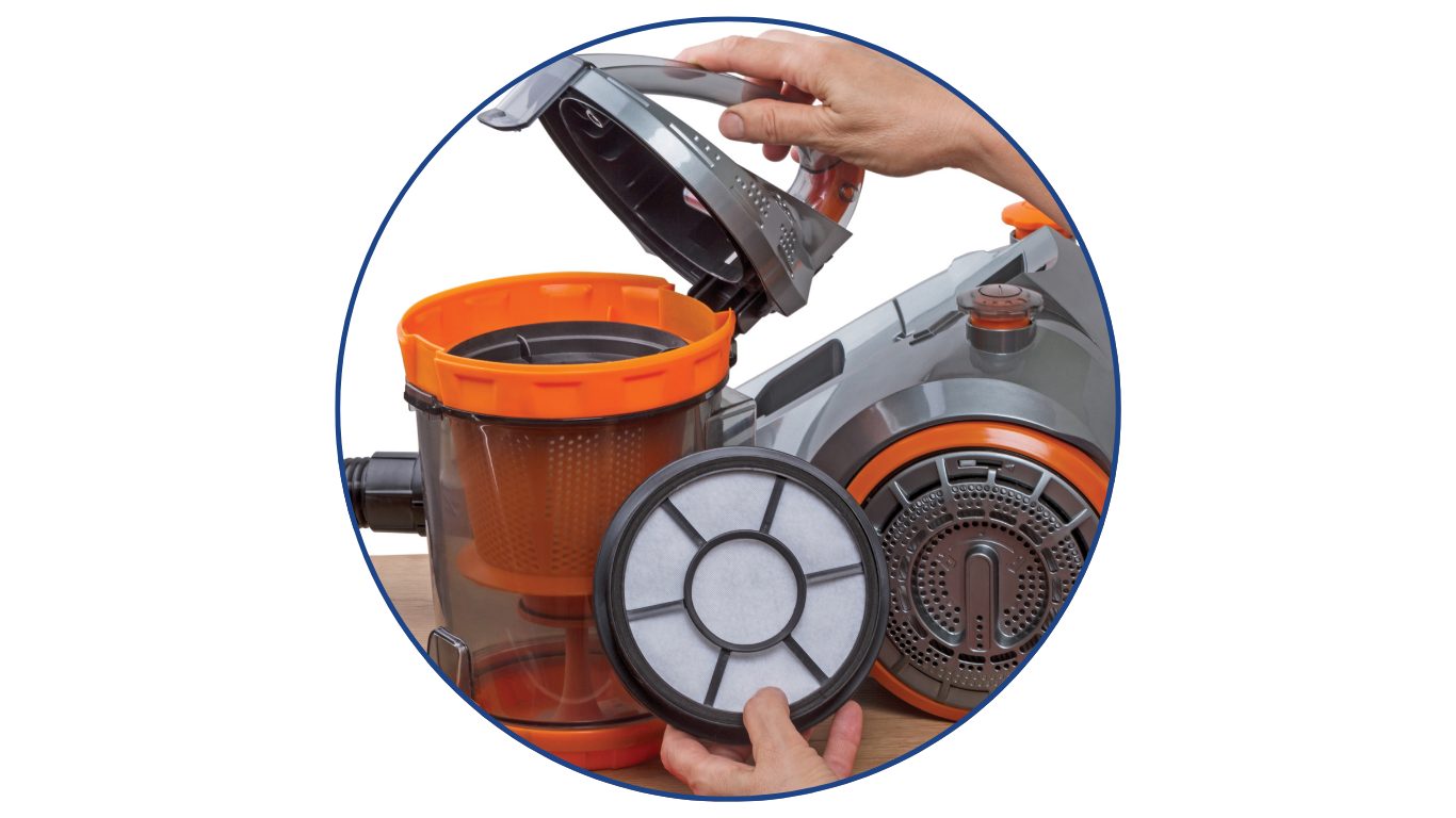 HEPA-Filtered Vacuum