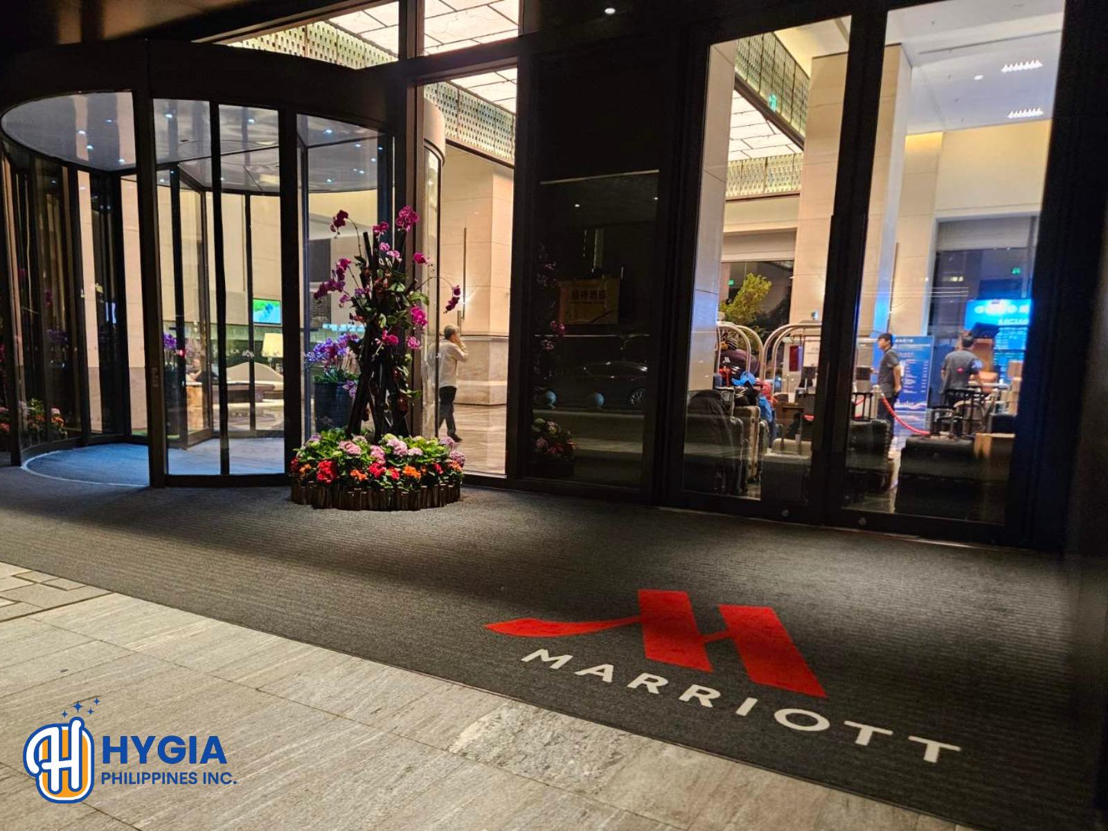 hygia custom matting solution